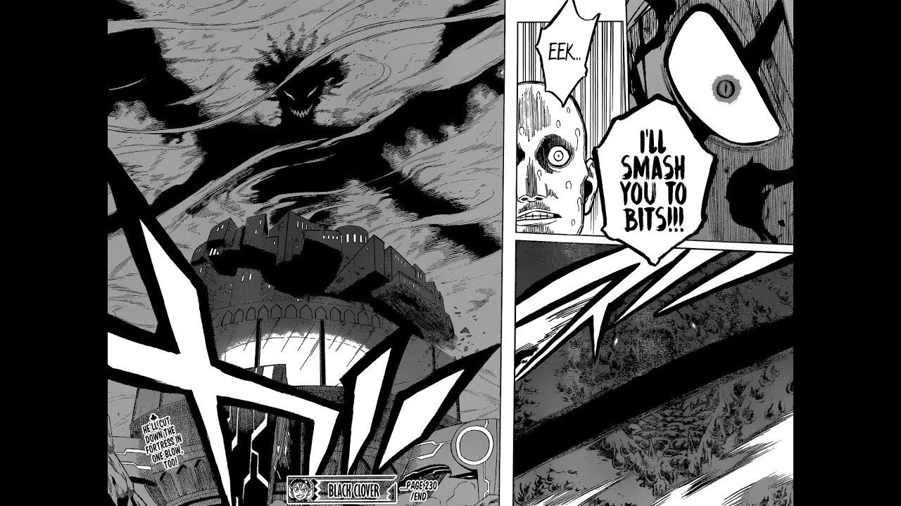 Black Clover Chapter 230 Review Astas New Might