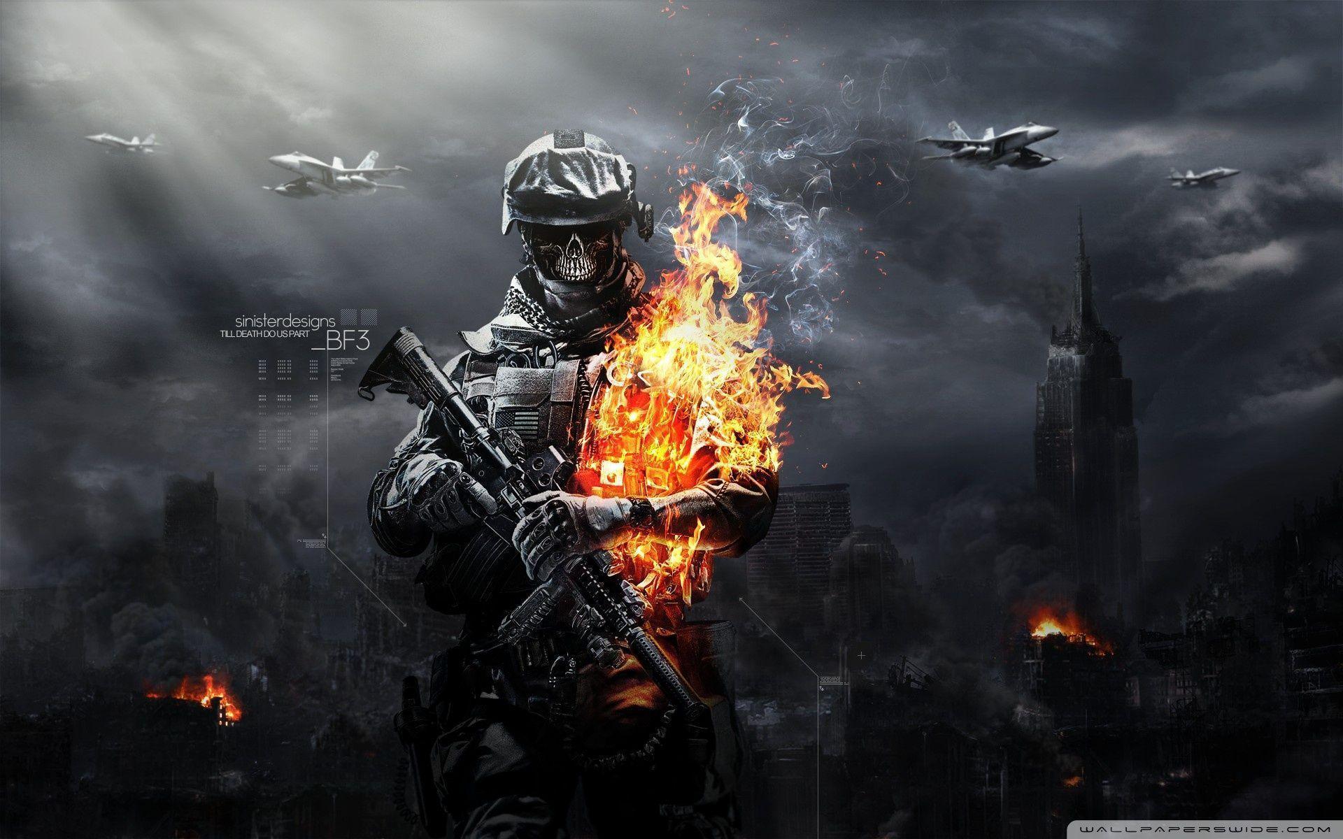 Battlefield 3 Zombies HD desktop wallpaper, High Definition
