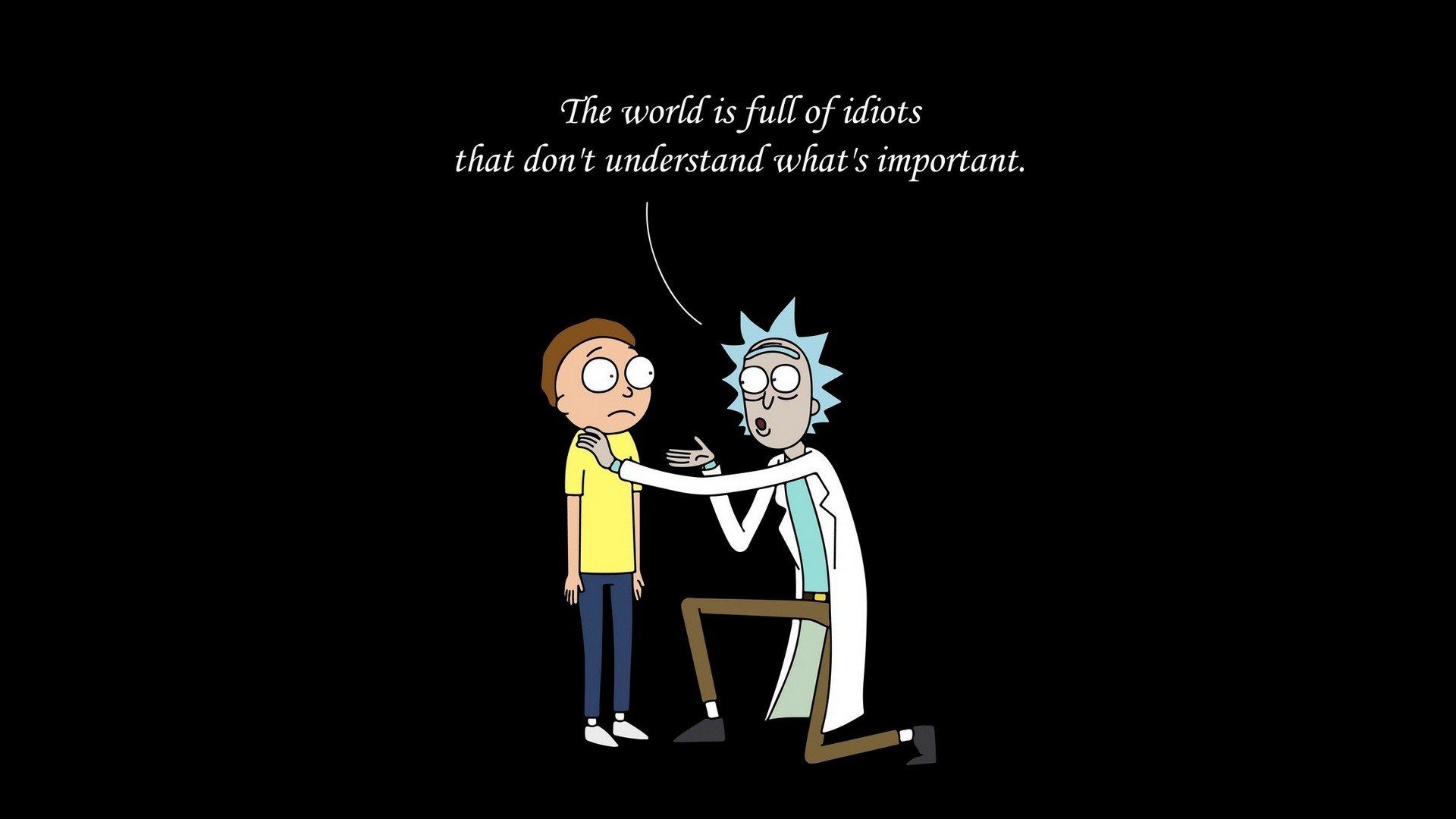 Desktop Wallpaper HD Rick And Morty Background