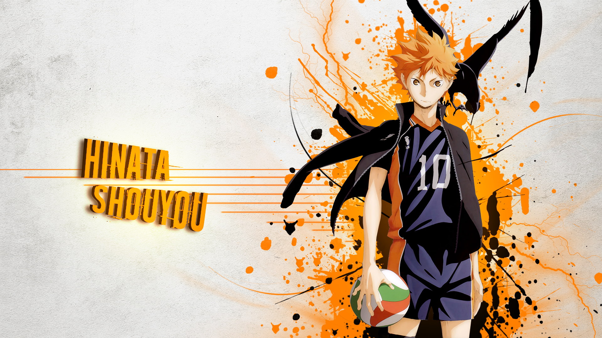 Hinata Shouyou Volleyball HD Wallpaper