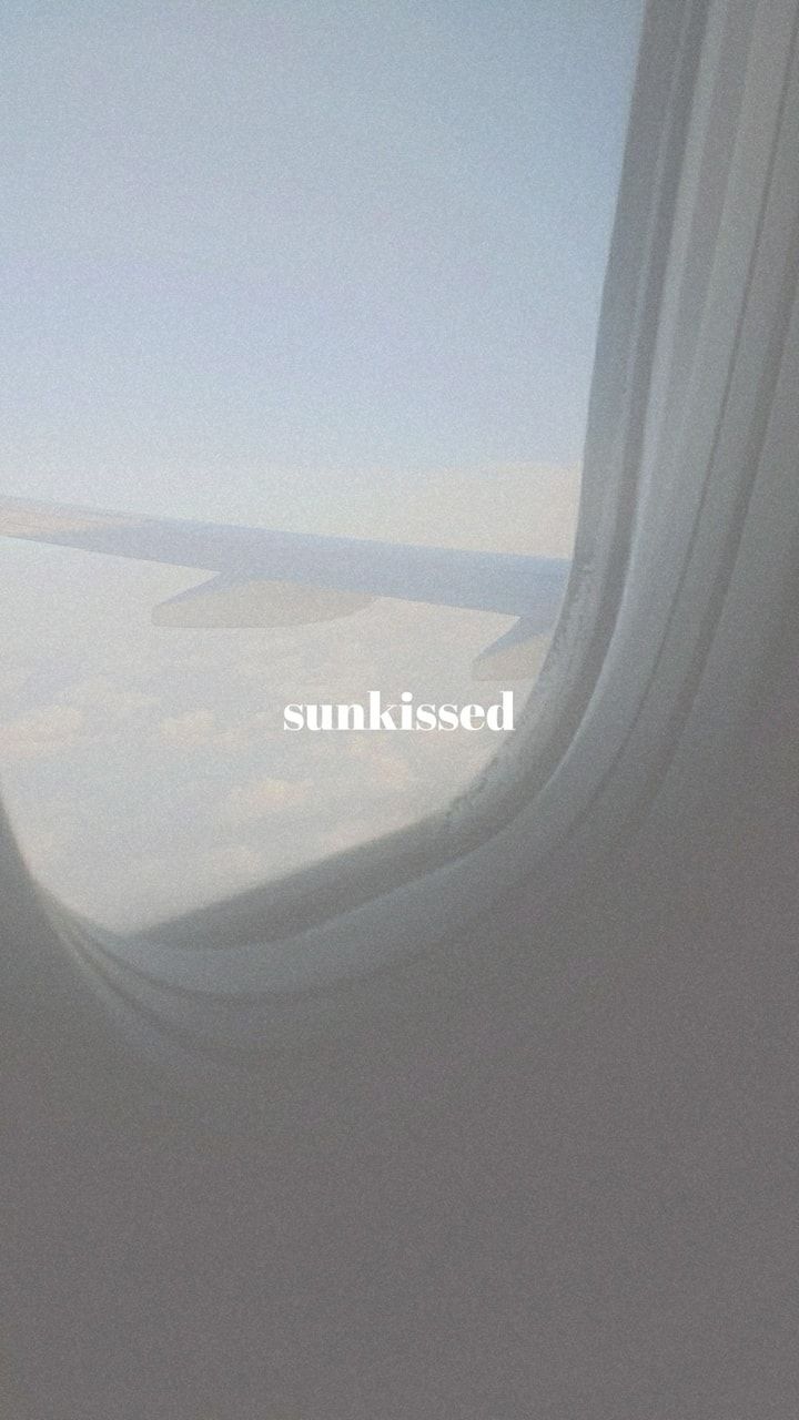 aesthetic, airplane, clouds and heaven