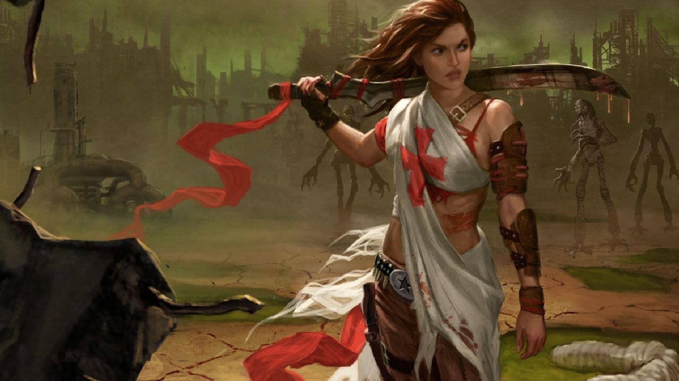 Free download Fantasy Sci Fi Women Warriors