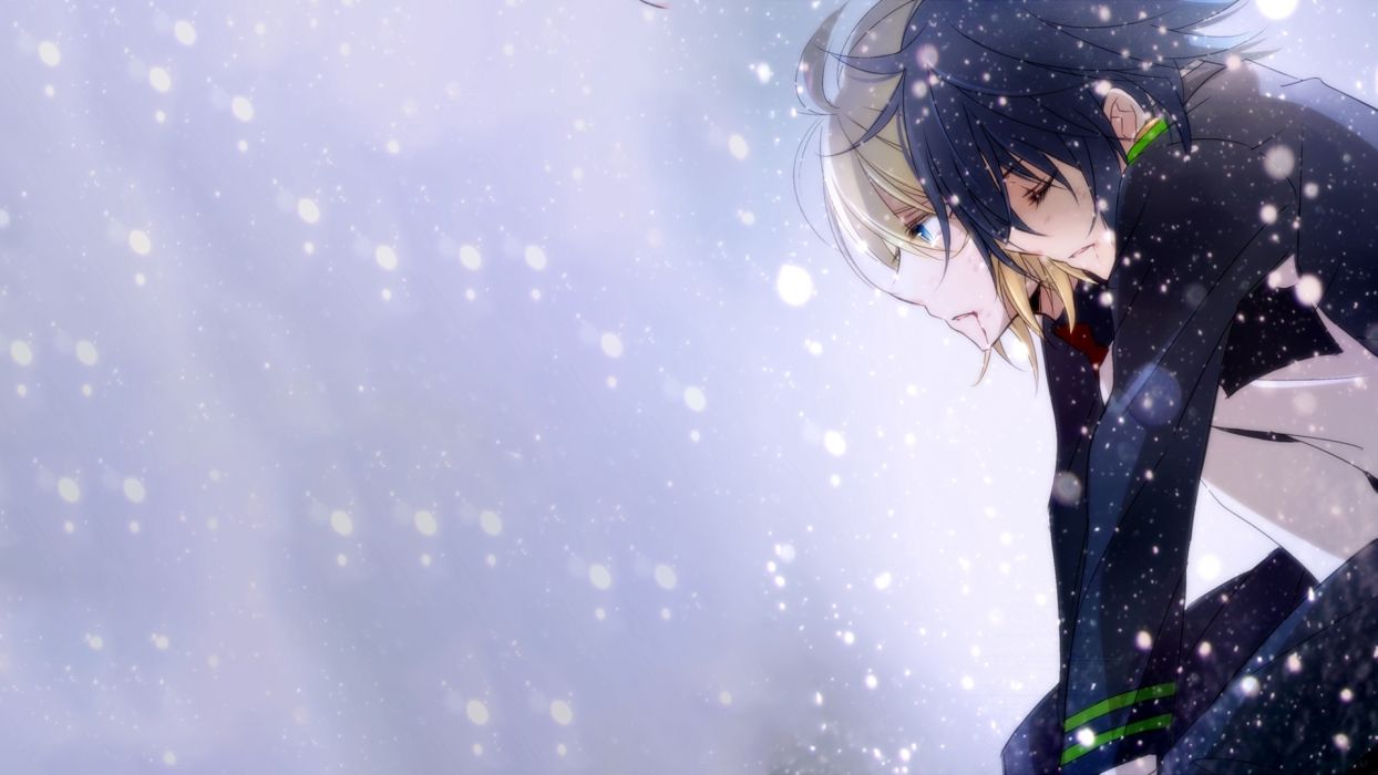 Owari No Seraph Yuuichirou Hyakuya Mikaela Hyakuya Snow Vampire