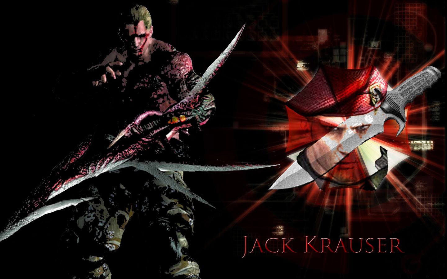 Jack Krauser Wallpaper. Jack Krauser Wallpaper, RE4 Krauser Wallpaper and Jack Skeleton Wallpaper