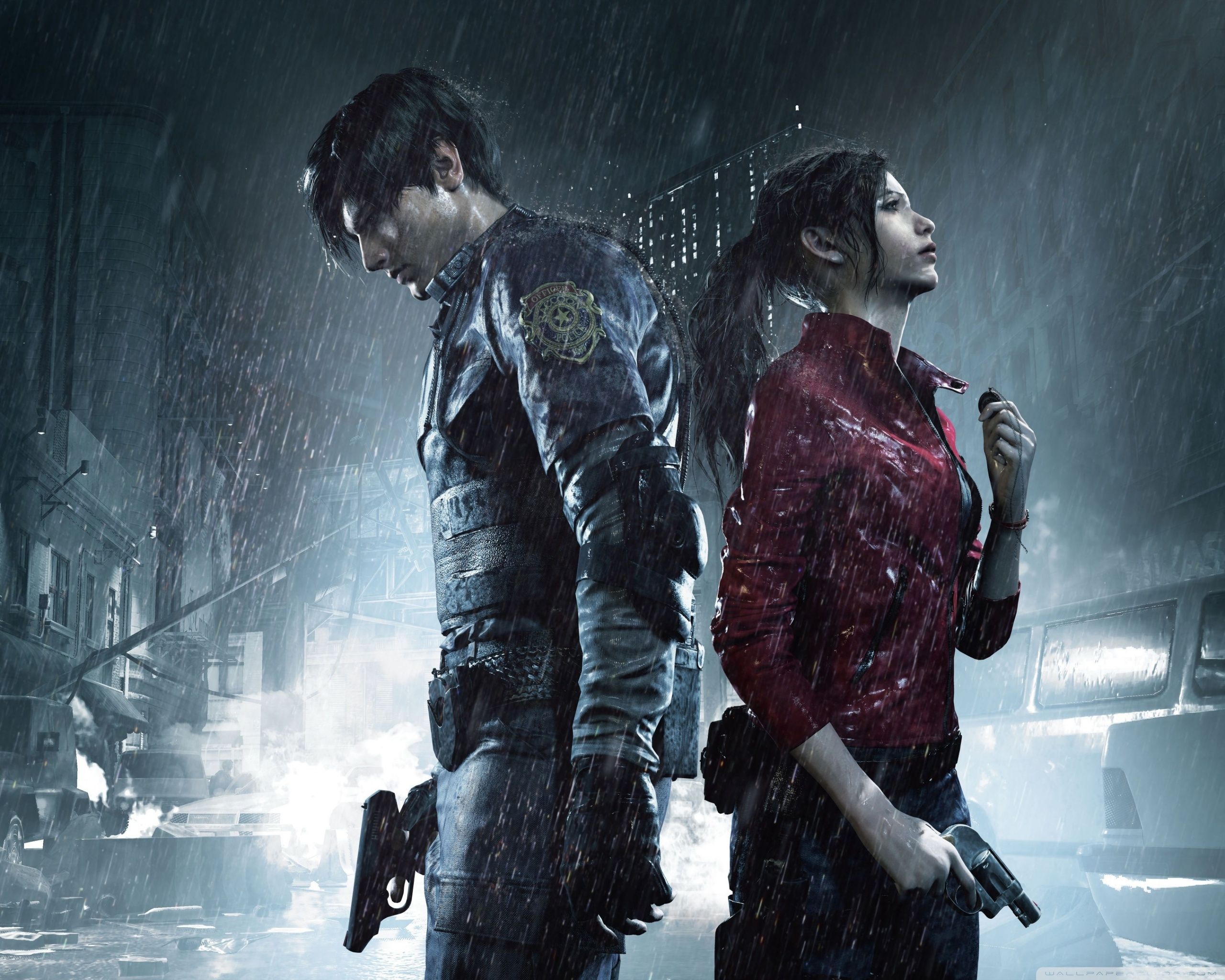 Resident Evil 2 2019 Ultra HD Desktop Background Wallpaper