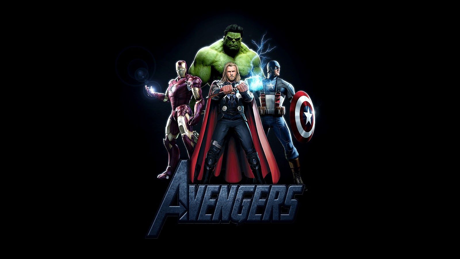 Iron Hulk Thor Captain America Wallpaper