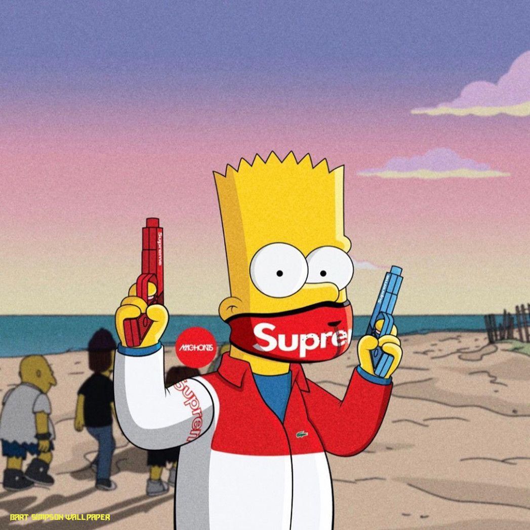 Supreme Bart Simpson Wallpaper simpson