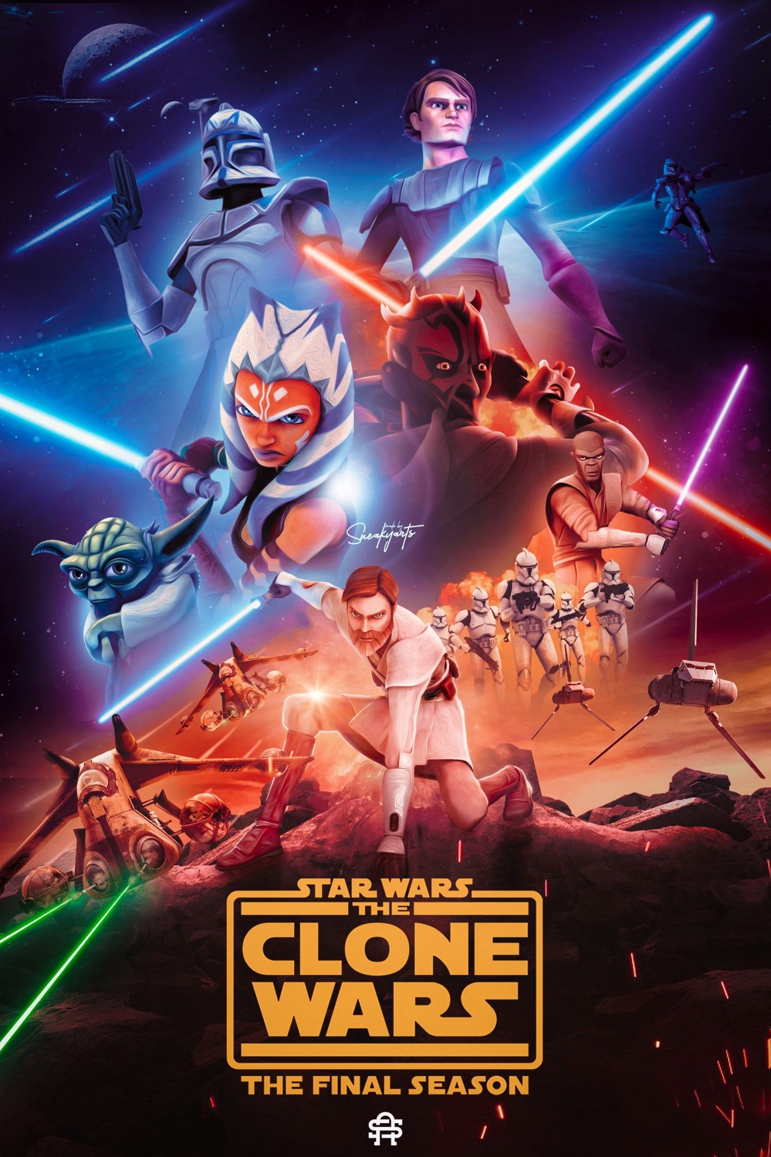 Star Wars Clone Wars Final Season Wallpaper Free HD Wallpaper
