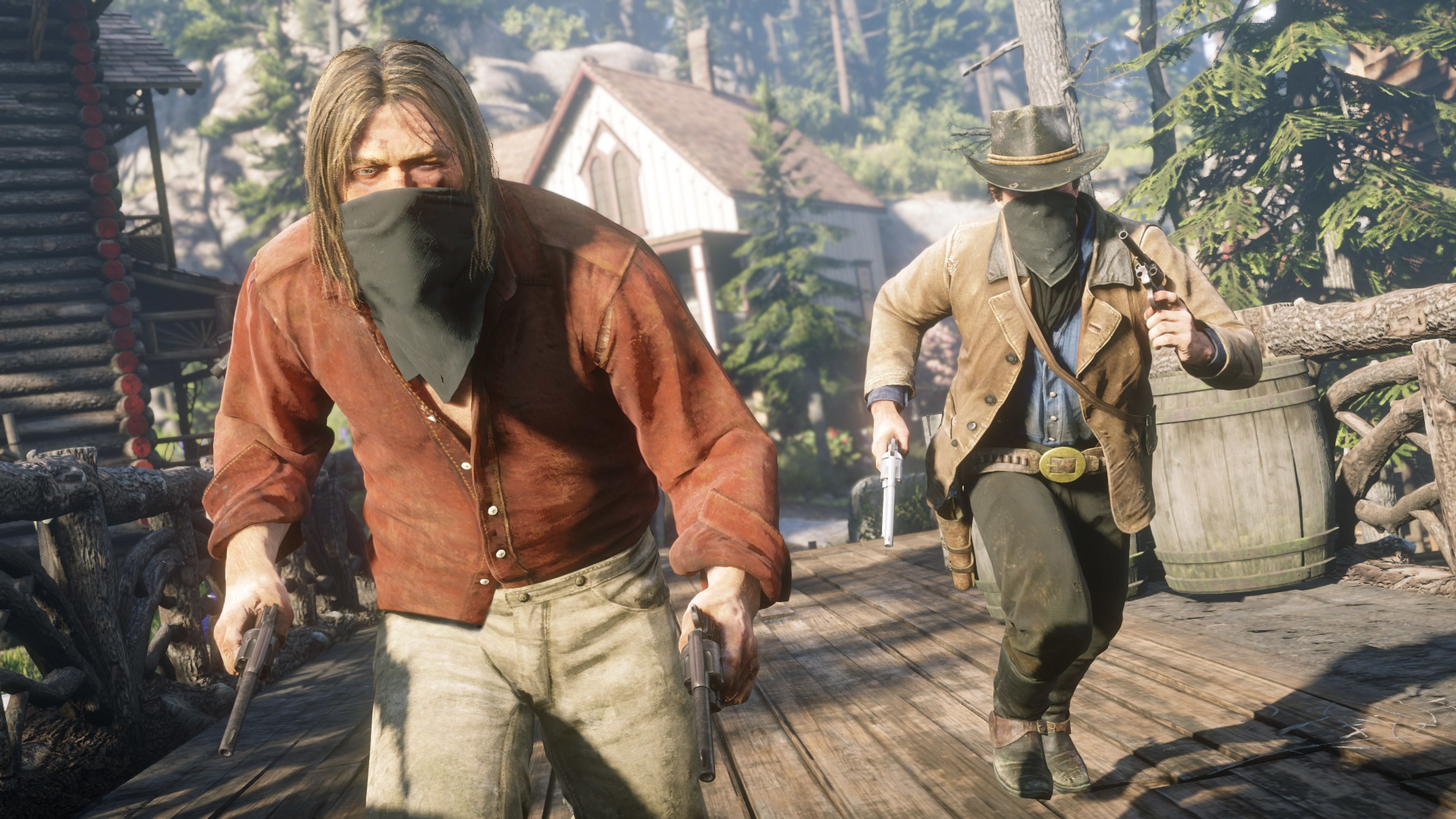 RED DEAD REDEMPTION 2 MICAH BELL AND ARTHUR MORGAN