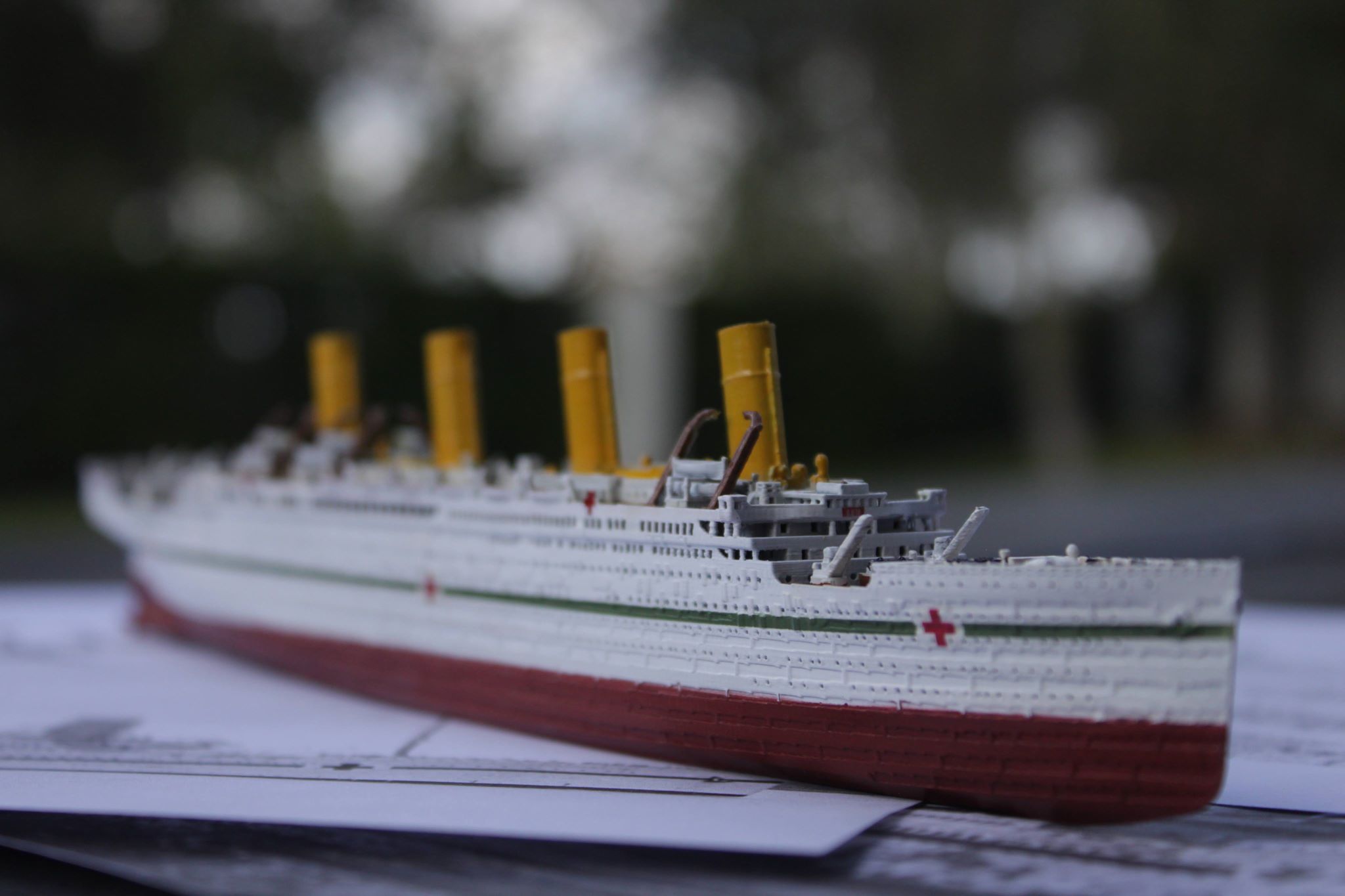 HMHS Britannic Model