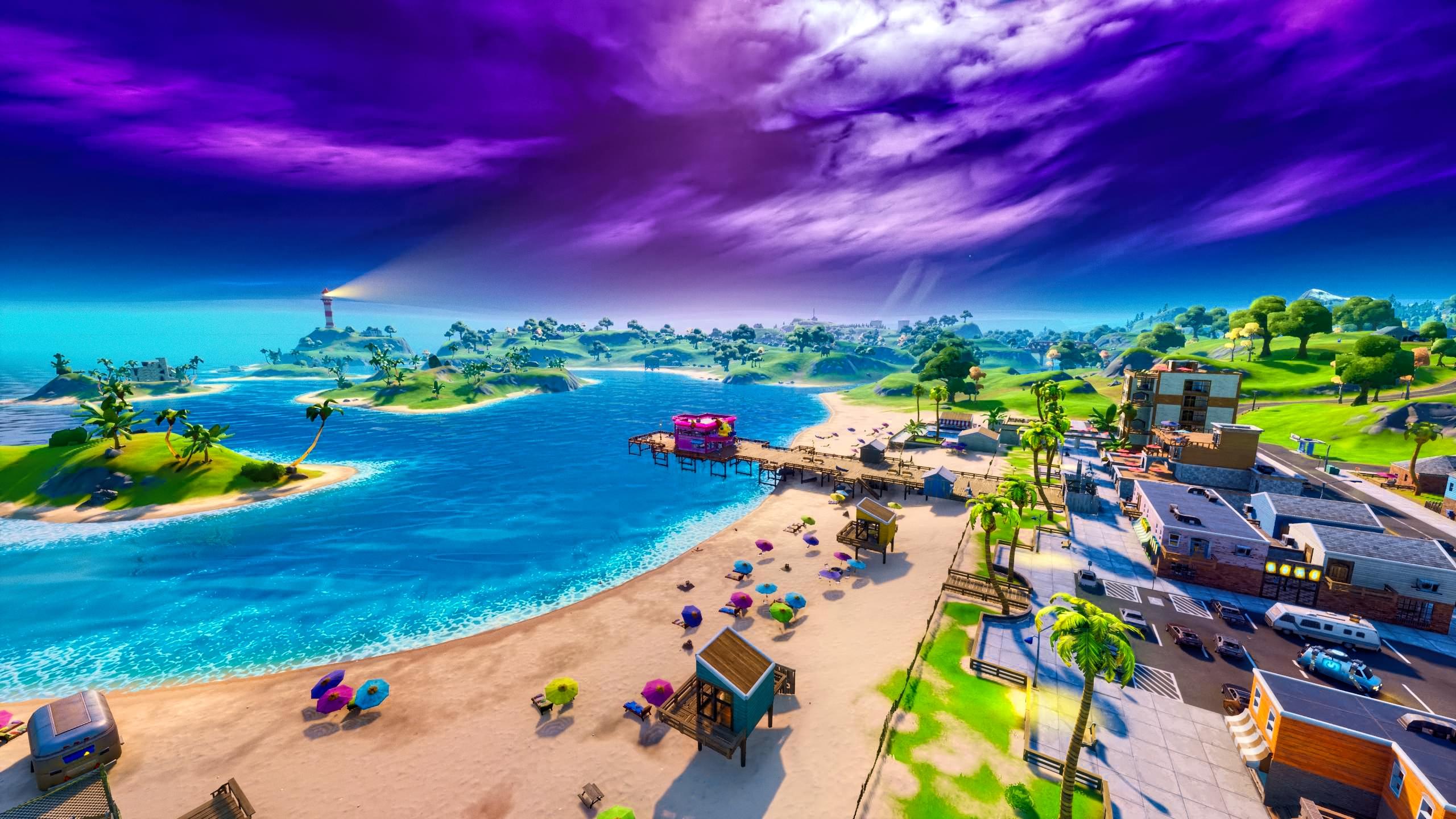 Fortnite Chapter 2 Map Wallpaper 70557 2560x1440px