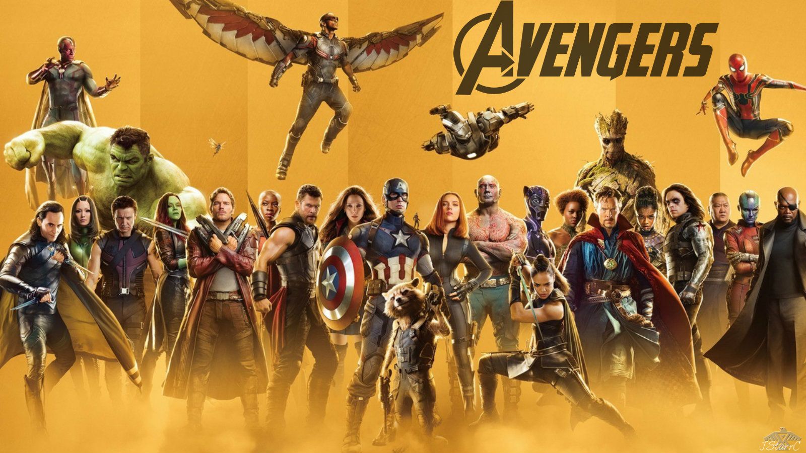 Avengers: Endgame (2019): Infinity War 1 & 2 wallpaper