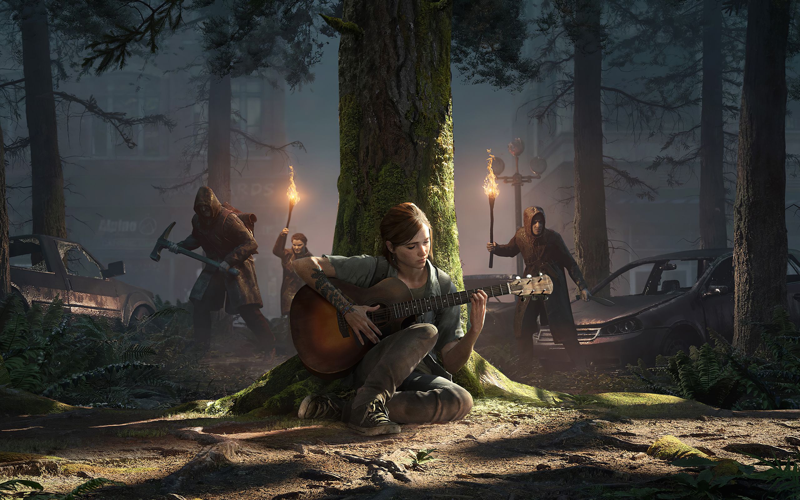 Wallpaper music, guitar, game, hand, The Last of Us, The Last of