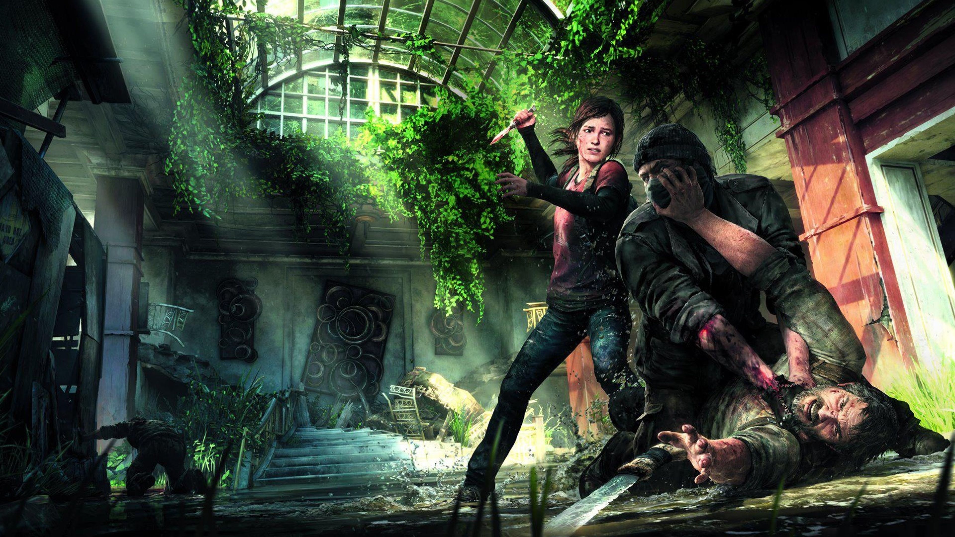 Download Man With Axe In The Last Of Us 4K Wallpaper