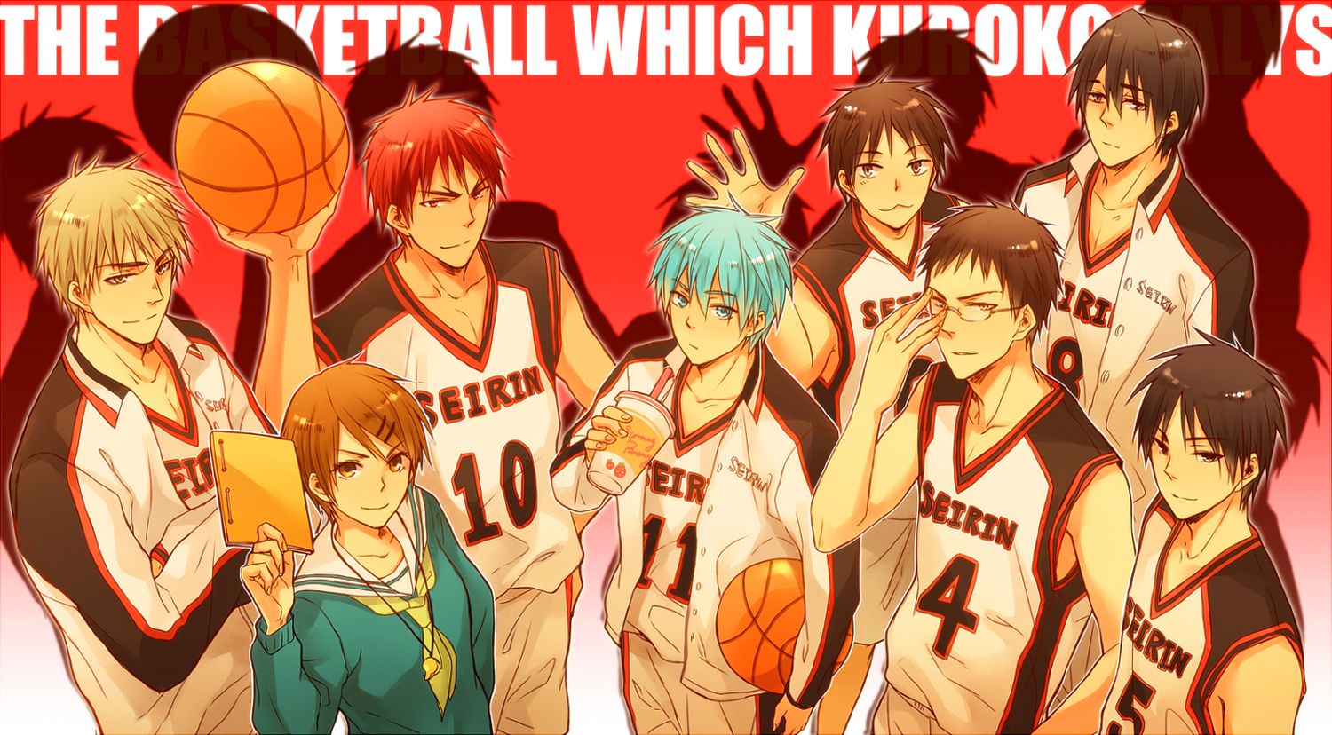 aida riko ball basketball ck hyuuga junpei izuki shun kagami taiga