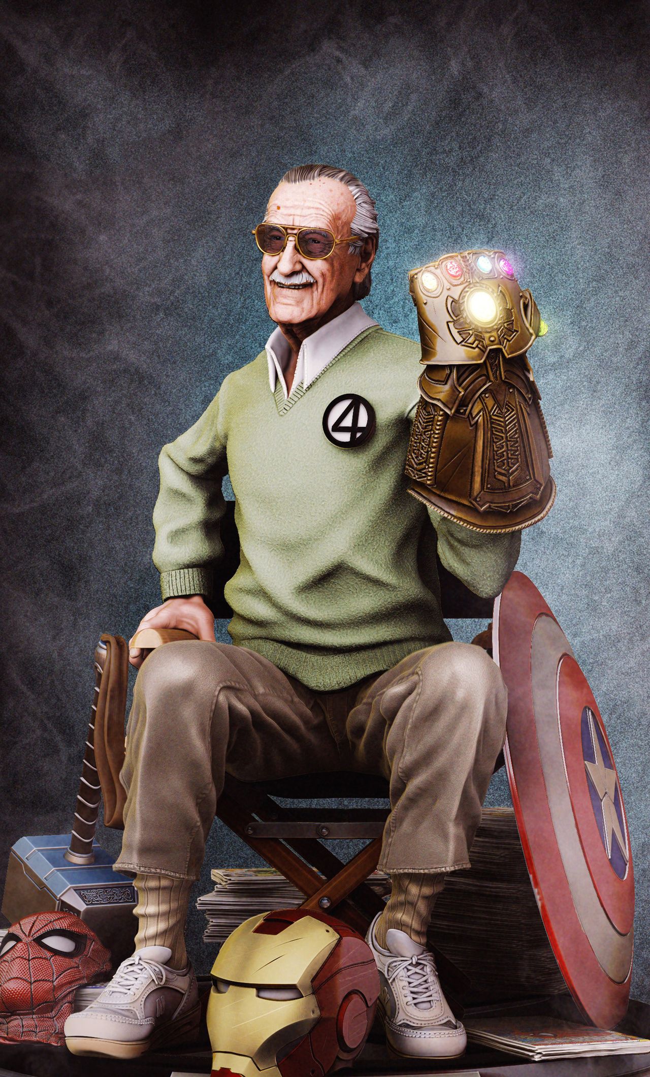 Stan Lee 4k HD Superheroes 4k Wallpapers Images Backgrounds Photos and  Pictures