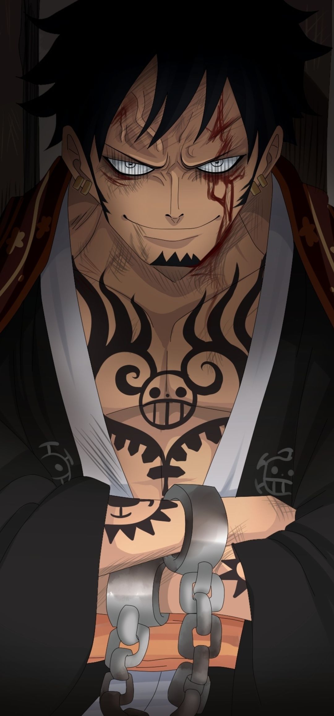 Trafalgar Law From One Piece 1080x2316 Resolution