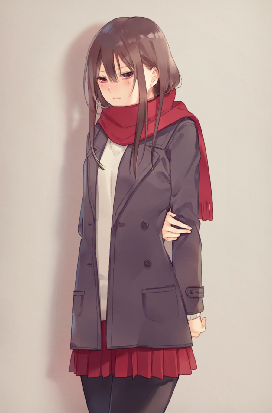 anime girl hot and shy