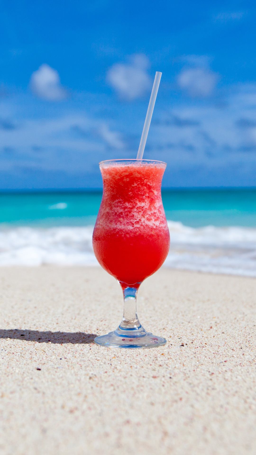 Exotic Cocktail Caribbean Beach Android Wallpapers free download