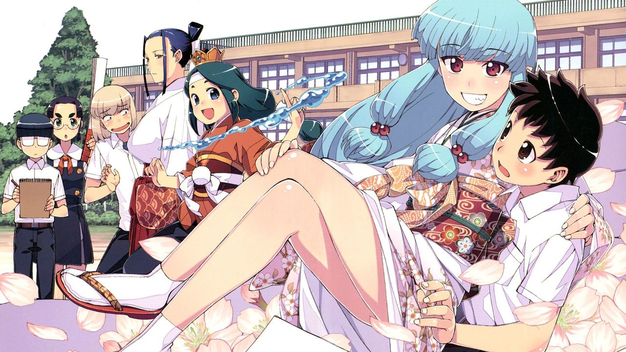 Tsugumomo anime HD wallpaper