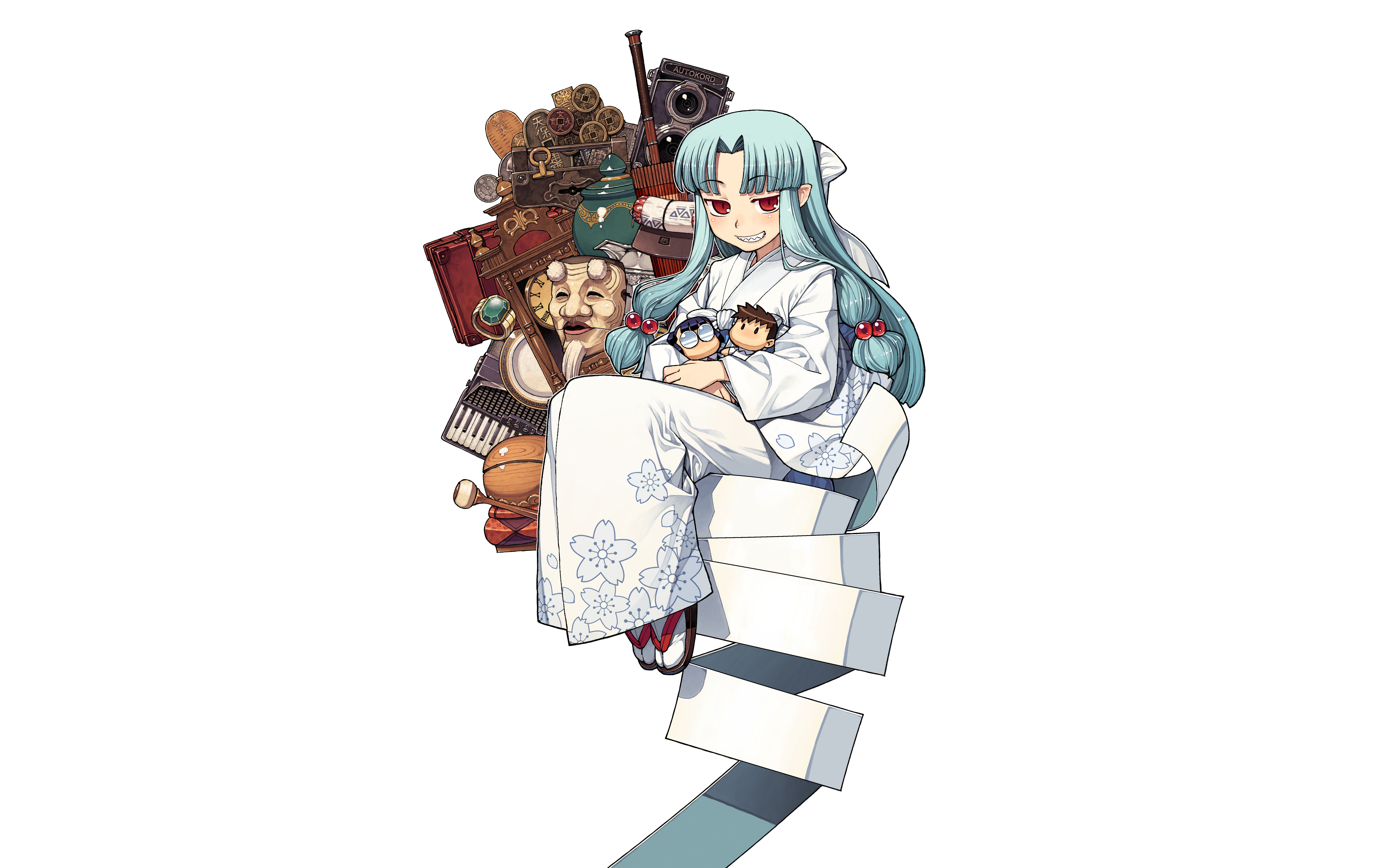 Tsugumomo HD Wallpaper and Background Image