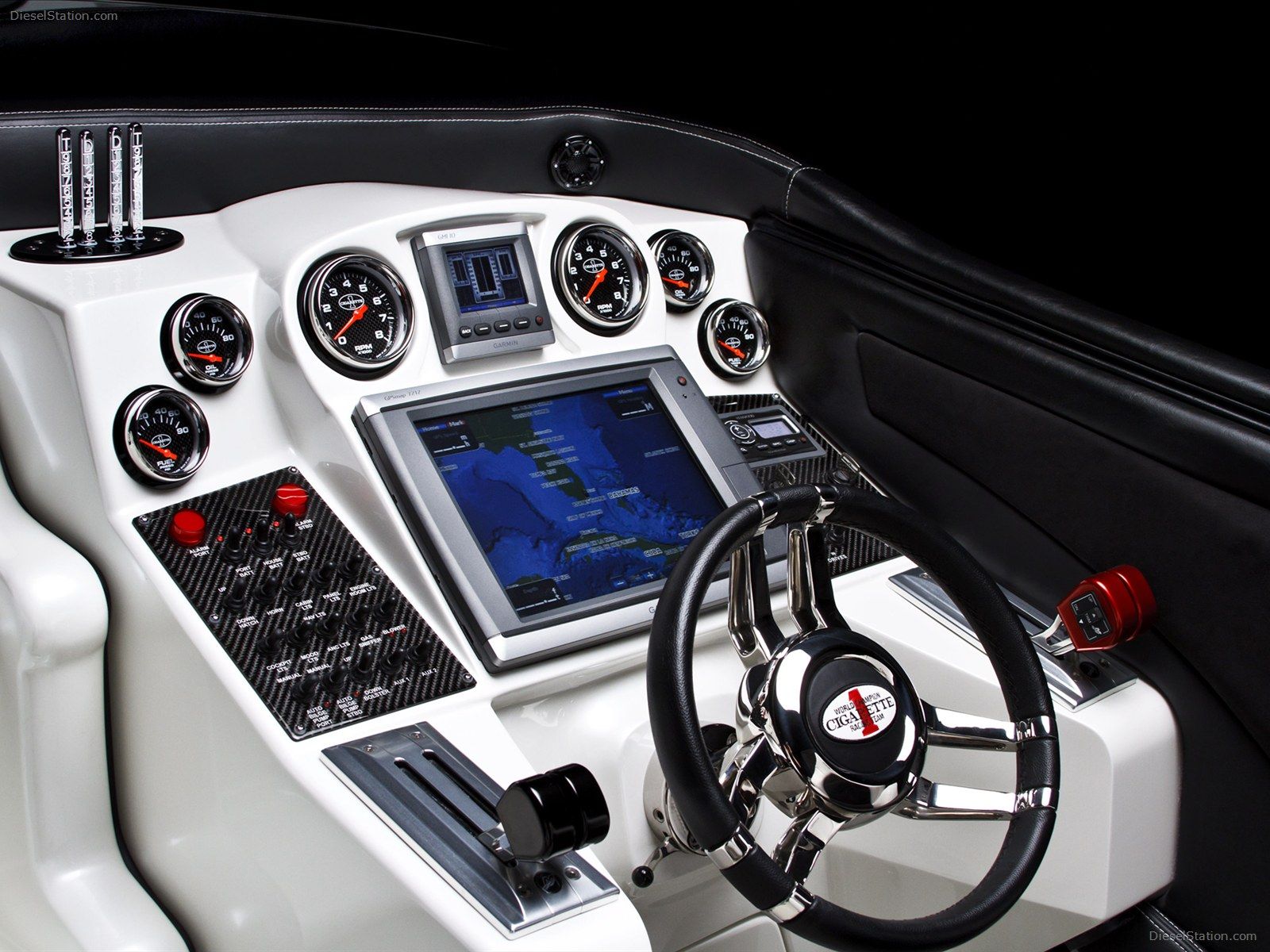 Mercedes Black Series 50 Marauder Cigarette Boat Exotic Car