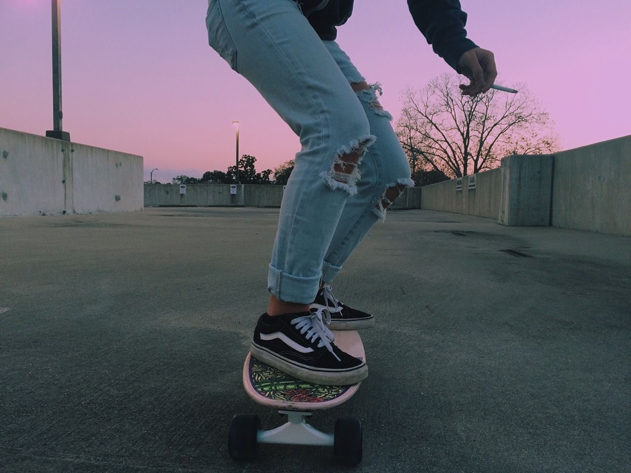 SKATE #skate #sunset #sunsets #purple #aesthetic #aesthetictumblr