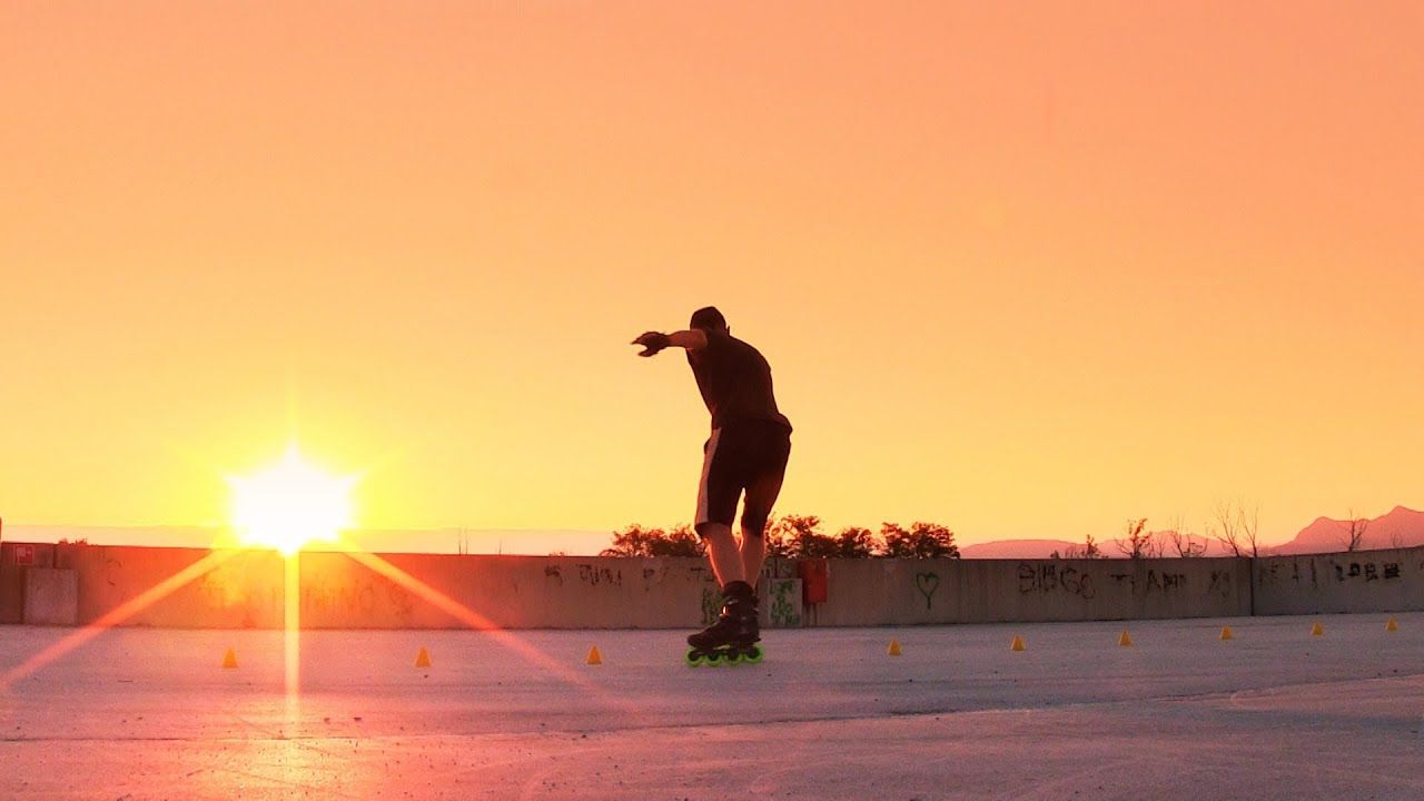 Skating in the sunset