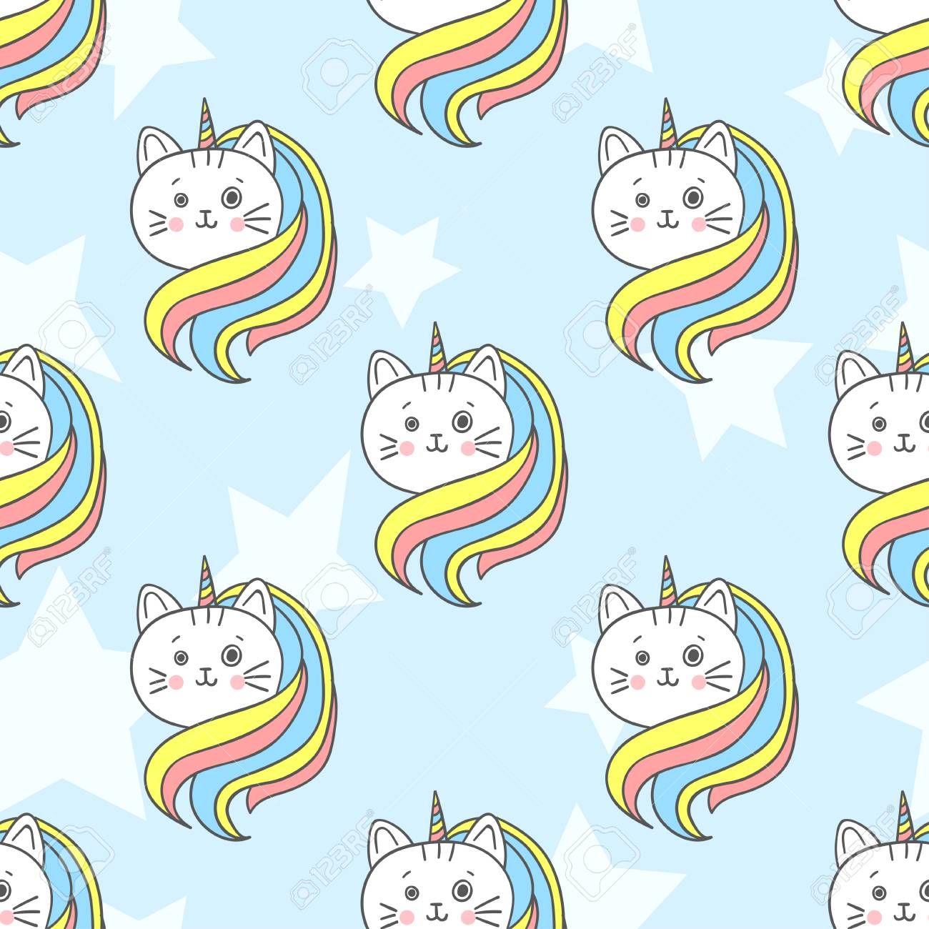 Unicorn Cat Wallpaper