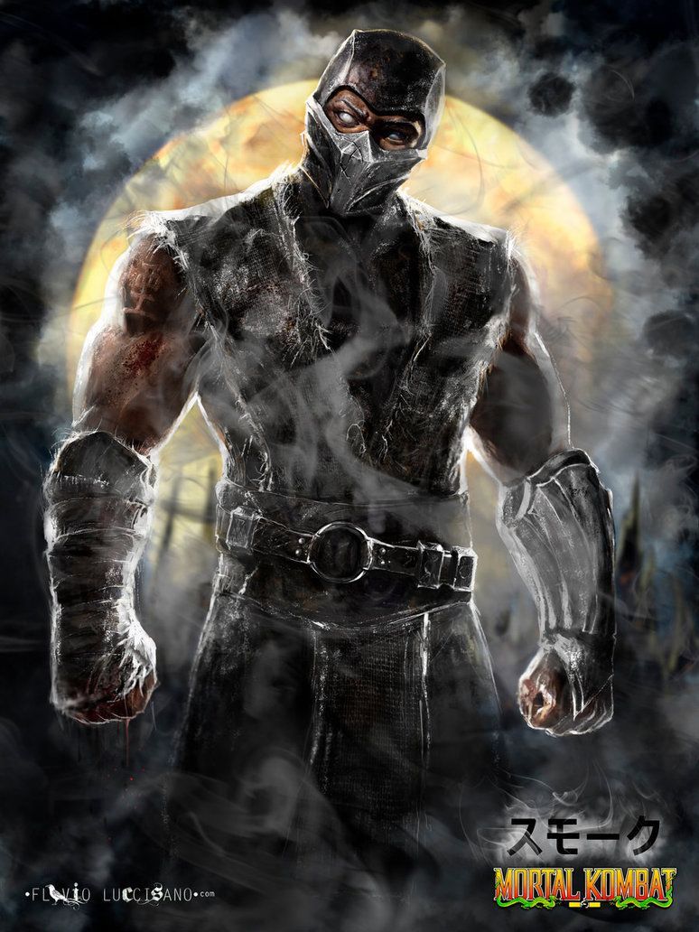 Mortal Kombat Smoke Robot