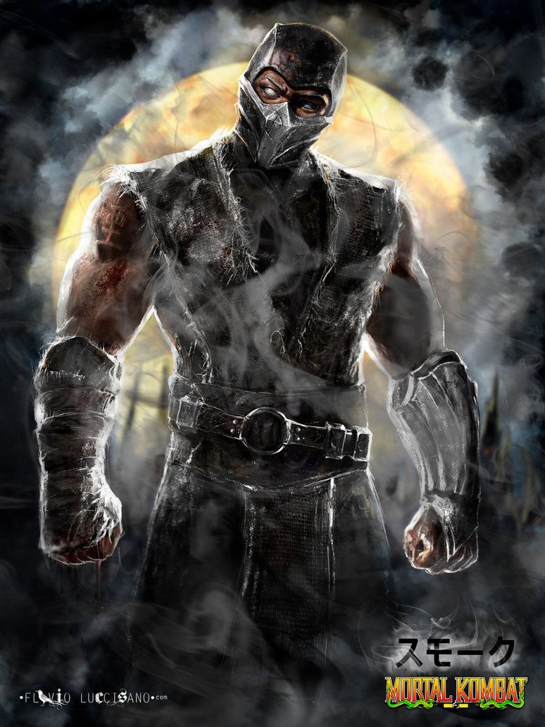 Mortal Kombat 1 Smoke Cyrax 4K Wallpaper iPhone HD Phone #1011m