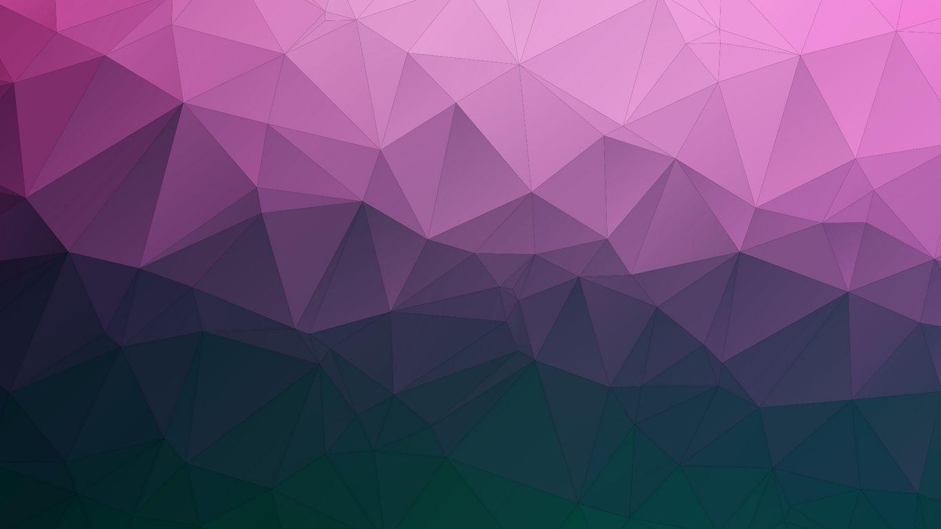Download wallpaper 1366x768 polygon, triangles, geometric