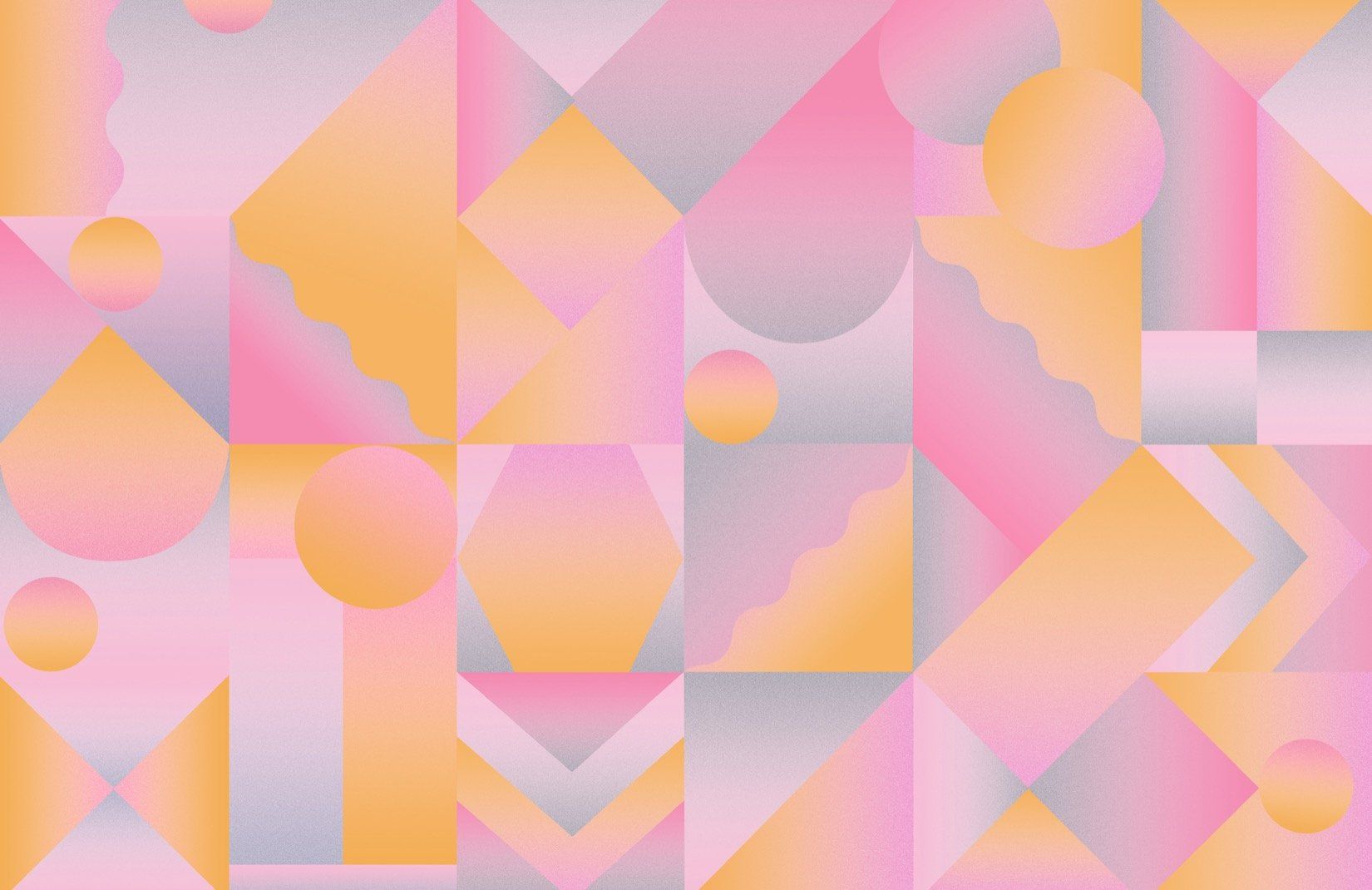 Pink Abstract Gradient Wallpaper