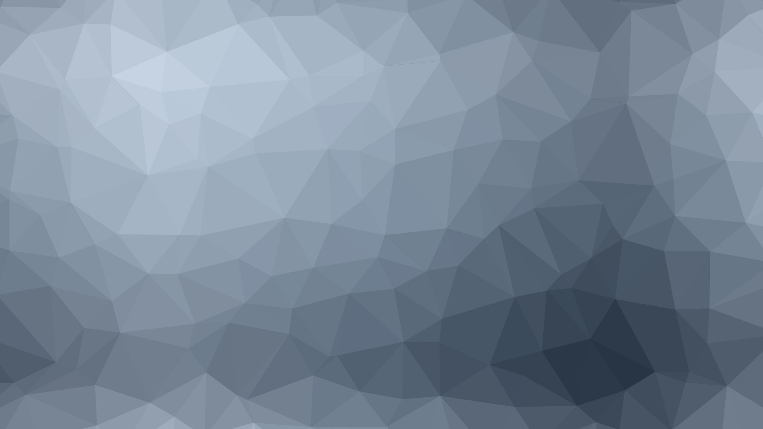 Download 2560x1440 wallpaper gray, triangles, geometry, gradient