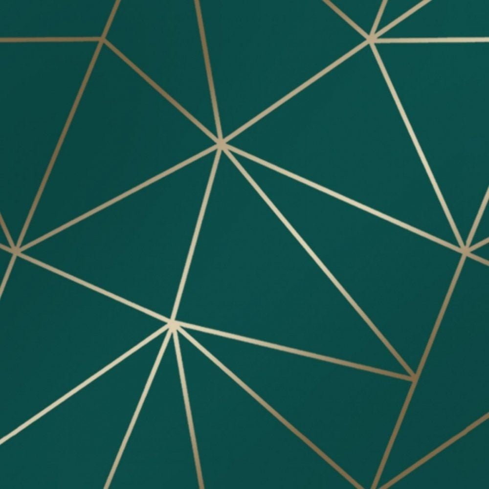 Green And Gold Geometric Wallpapers.