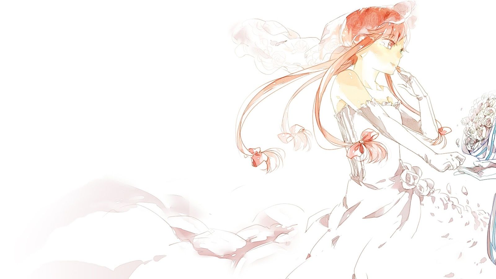 Free download Yuno Gasai Future Diary Anime Girl Flowers Wedding