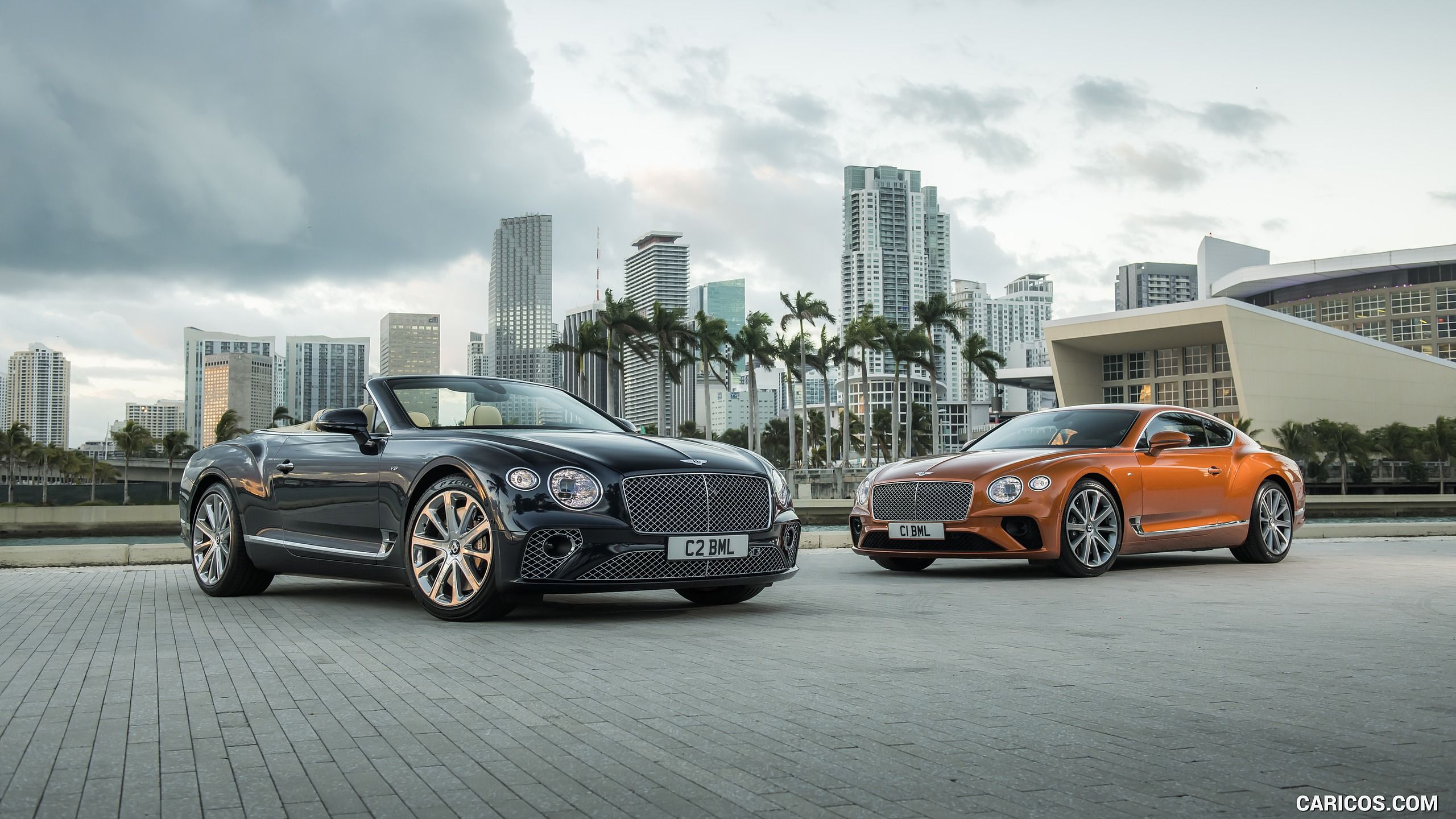 Bentley Continental GT V8 Convertible and Coupe. HD Wallpaper