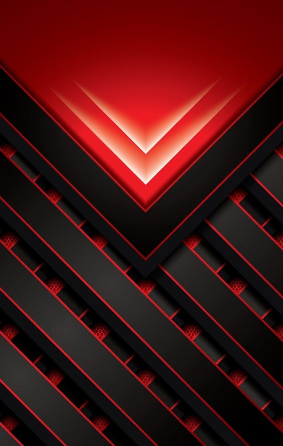 Red and Black Geometric Wallpaper. Abstract iphone