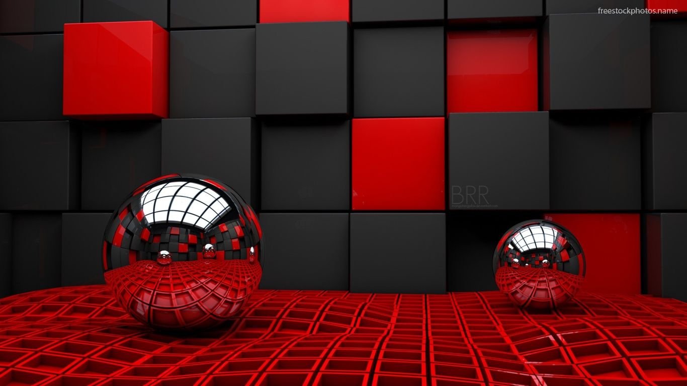 Free download Download of red and black geometric