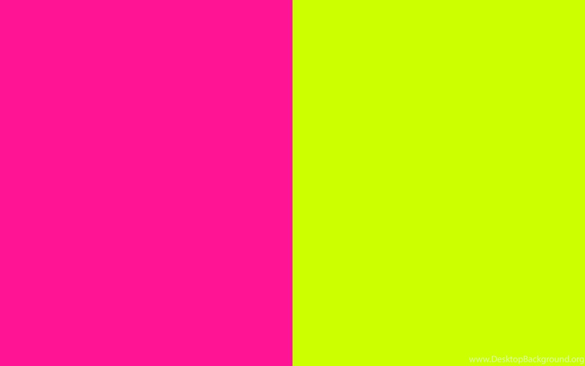 fluorescent pink fluorescent yellow two color background