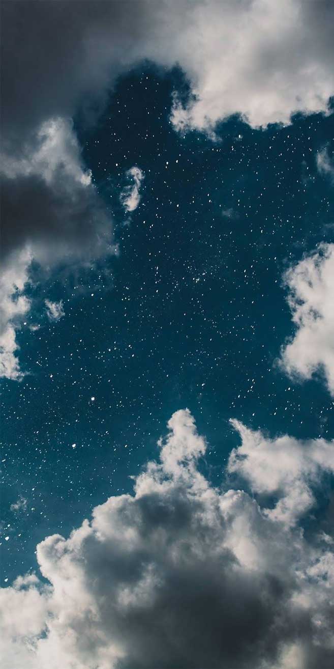 Dreamy Blue Sky Full Of Stars How Come Sky Stars Wallpaper
