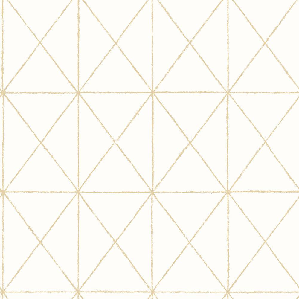 A Street Intersection Gold Geometric Wallpaper 2697 78002