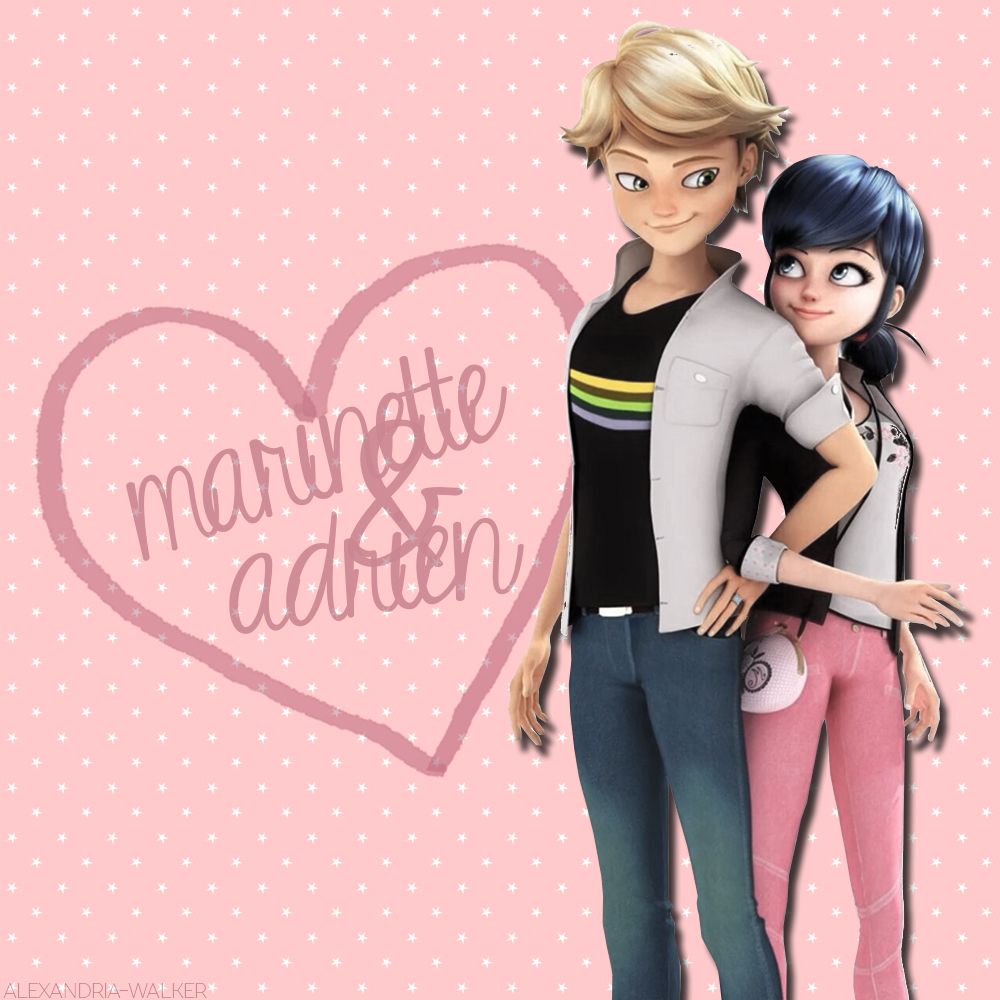 Marinette And Adrien Wallpapers - Wallpaper Cave