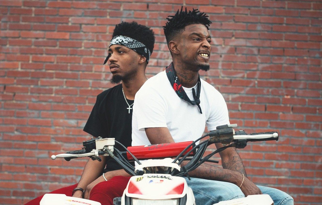 Wallpaper Music, Style, Street, Rap, Hip Hop, Trap, Rapper, Producer, Metro Boomin, 21 Savage, Savage Mode, Young Savage image for desktop, section музыка
