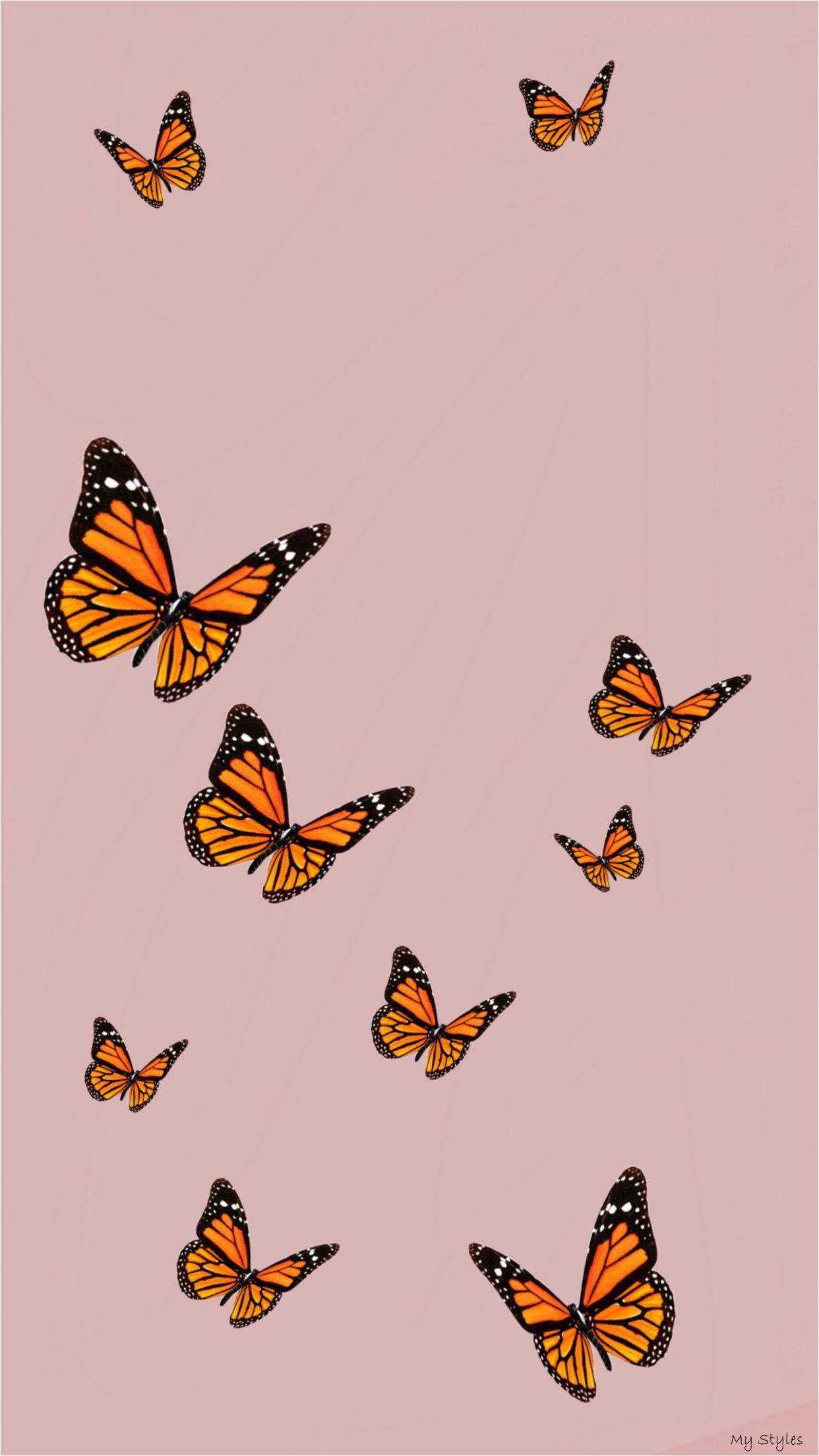 no title) #Butterflies #Aesthetic. Butterfly wallpaper