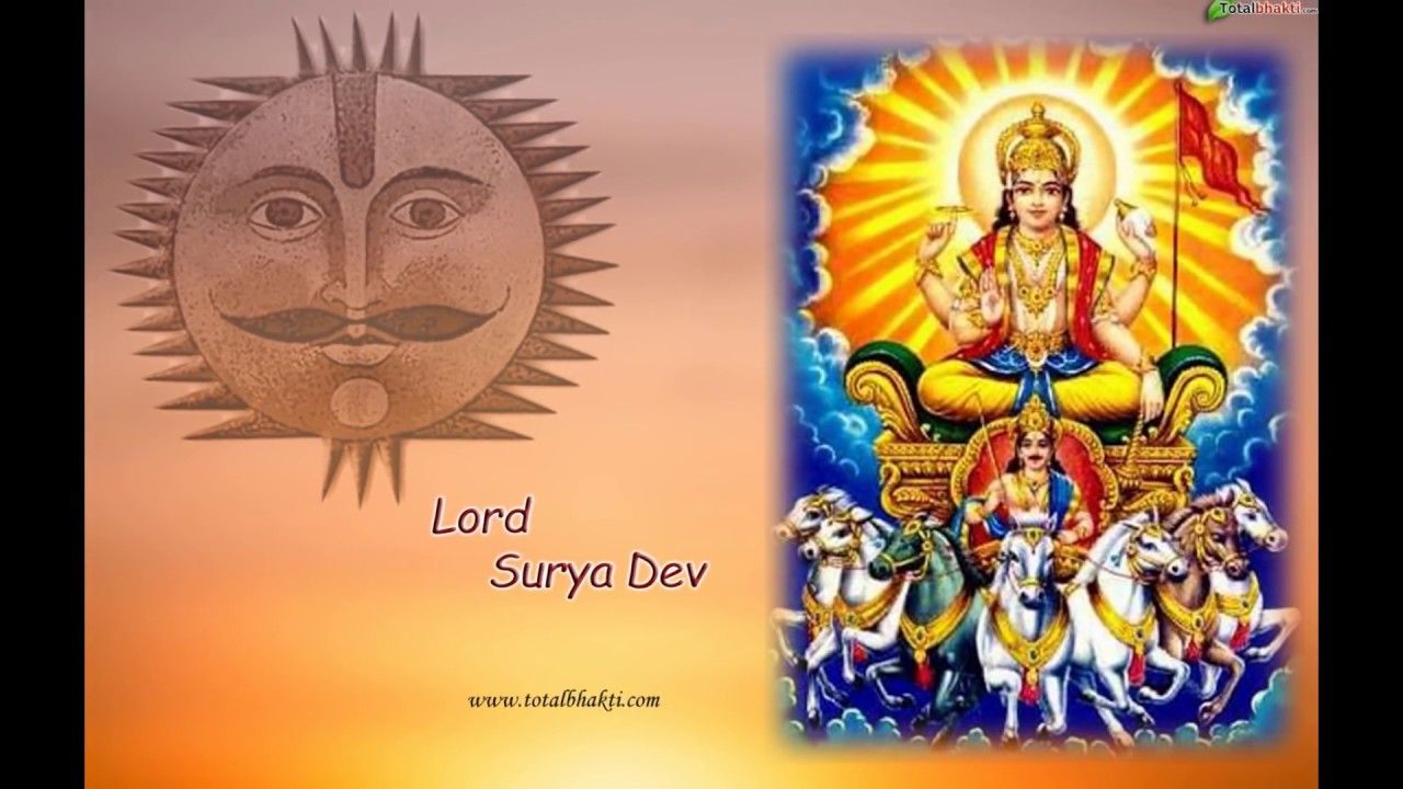 Good Morning Wishes With Bhagwan Surya Dev Wallpaper Image