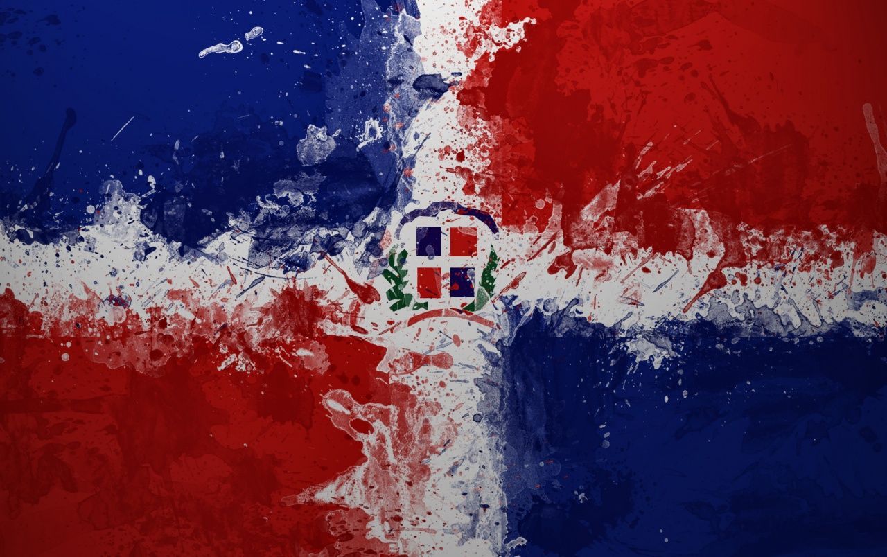 Dominican Republic Flag wallpaper. Dominican republic flag