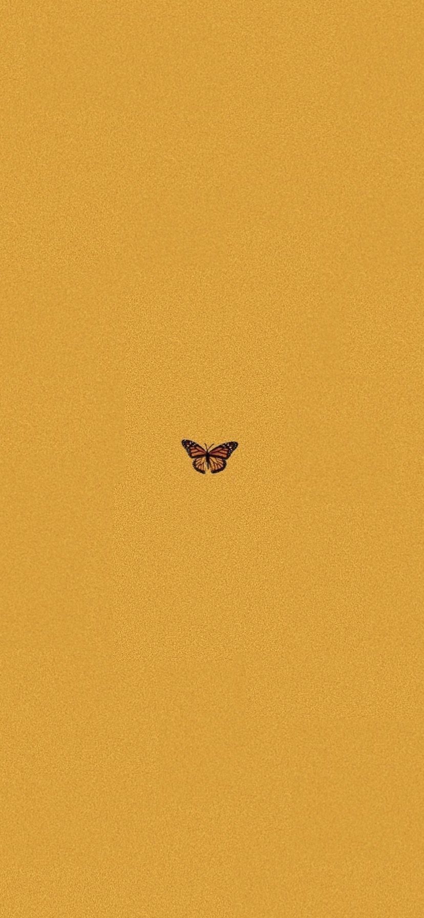 Yellow Butterfly Wallpaper