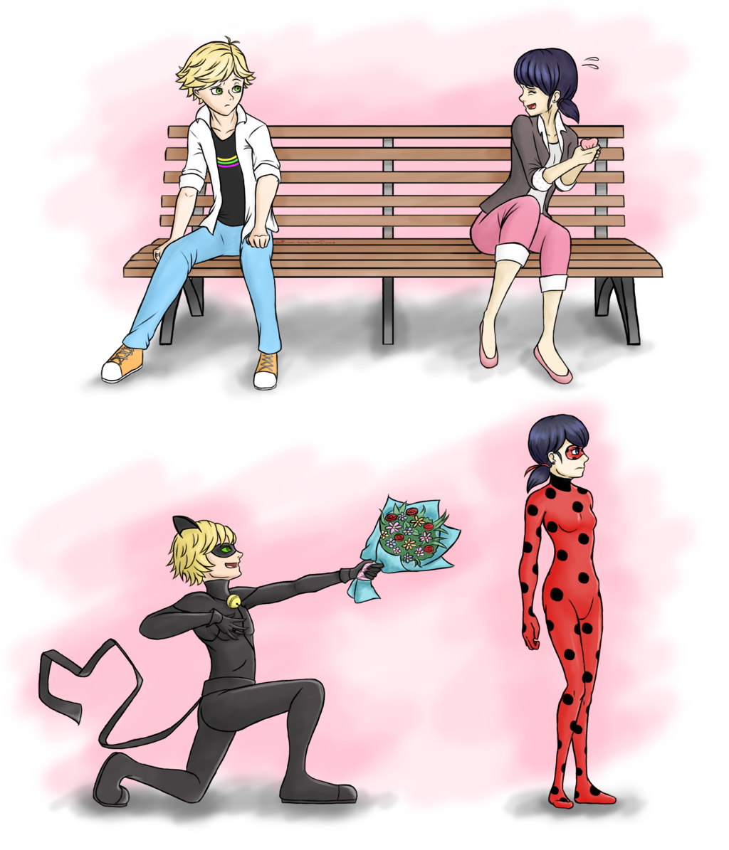 Marinette And Adrien Wallpapers Wallpaper Cave
