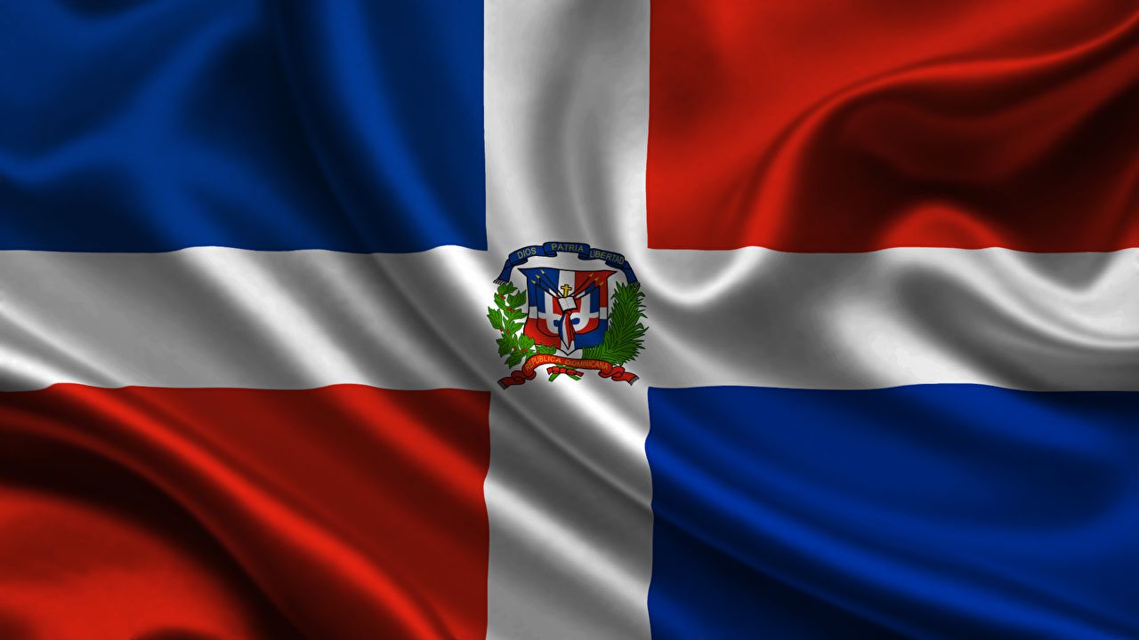 Desktop Wallpaper Dominican Republic Flag Cross